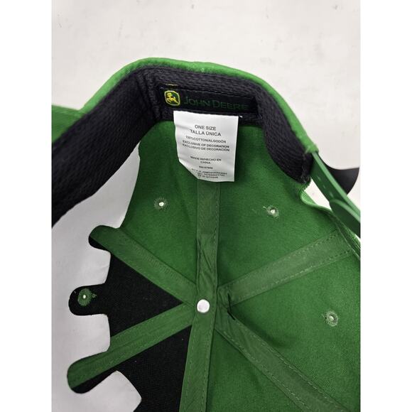 John Deere Trucker SnapBack Green Yellow Hat Ball Cap New With Tags - Picture 6 of 6